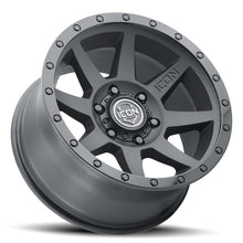 Load image into Gallery viewer, ICON Rebound 17x8.5 5x150 25mm Offset 5.75in BS 110.1mm Bore Double Black Wheel