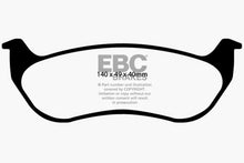 Load image into Gallery viewer, EBC 07-11 Ford Explorer Sport Trac 4.0 Yellowstuff Rear Brake Pads