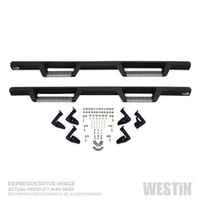 Load image into Gallery viewer, Westin 09-18 RAM 1500 Crew Cab HDX Stainless Drop Nerf Step Bars - Tex. Blk