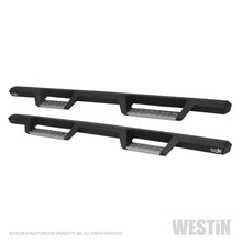 Load image into Gallery viewer, Westin 07-21 Toyota Tundra DC HDX Stainless Drop Nerf Step Bars - Tex. Blk
