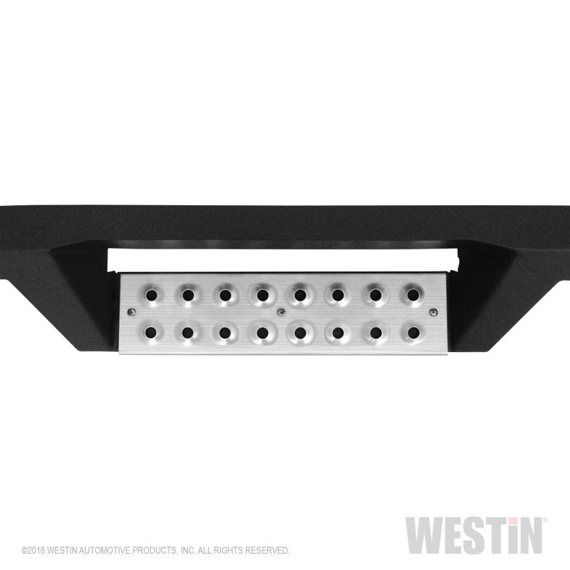 Westin 09-18 RAM 1500 Quad Cab HDX Stainless Drop Nerf Step Bars - Tex. Blk