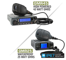 Load image into Gallery viewer, Jeep Wrangler JL, JLU, and Gladiator JT Two-Way GMRS Mobile Radio Kit