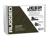 Jeep Wrangler JL, JLU, and Gladiator JT Two-Way GMRS Mobile Radio Kit