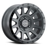 ICON Compression 18x9 5x150 25mm Offset 6in BS 110.1mm Bore Double Black Wheel