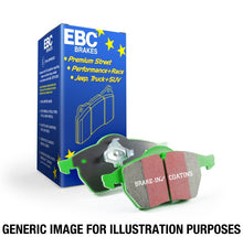 Load image into Gallery viewer, EBC 05-10 Jeep Commander 3.7 Greenstuff Front Brake Pads