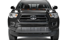 Load image into Gallery viewer, AVS 20-23 Toyota Tacoma Aeroskin LightShield Pro Color-Match Hood Protector - Midnight Black Metal