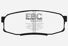 Load image into Gallery viewer, EBC 08+ Lexus LX570 5.7 Yellowstuff Rear Brake Pads