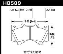 Load image into Gallery viewer, Hawk 08-21 Toyota Land Cruiser HP Plus Brake Pad Set