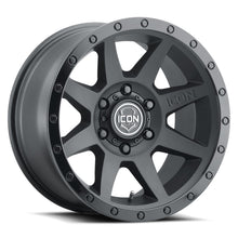 Load image into Gallery viewer, ICON Rebound 18x9 5x150 25mm Offset 6in BS 110.1mm Bore Double Black Wheel