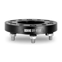 Load image into Gallery viewer, Mishimoto Borne Off-Road Wheel Spacers 5x150 110.1 38.1 M14 Black