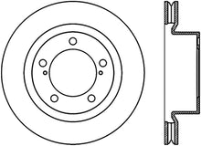 Load image into Gallery viewer, Stoptech 08-11/13-18 Toyota Land Cruiser Front Premium High Carbon Cryo Brake Rotor