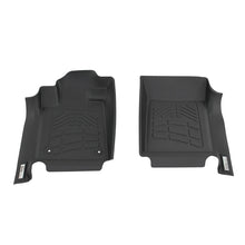 Load image into Gallery viewer, Westin 12-17 Toyota Tundra Reg/Dbl/CrewMax (Double hook) Wade Sure-Fit Floor Liners Front - Blk
