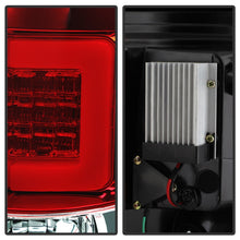 Load image into Gallery viewer, Spyder 09-14 Ford F150 V2 Light Bar LED Tail Lights - Red Clear (ALT-YD-FF15009V2-LBLED-RC)
