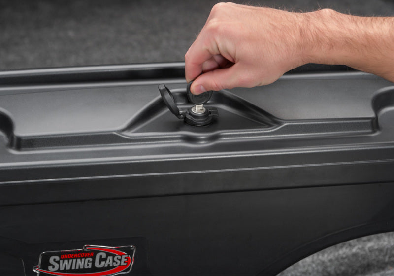 UnderCover 04-12 Chevy Colorado/GMC Canyon Drivers Side Swing Case - Black Smooth
