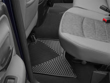 Load image into Gallery viewer, WeatherTech 02-14 Dodge Ram Quad Cab Rear Rubber Mats - Black