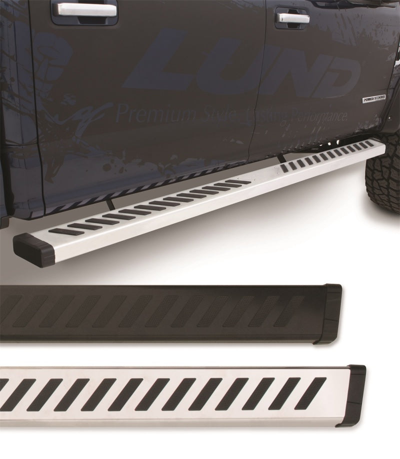 Lund 15-18 Ford F-150 SuperCrew Summit Ridge 2.0 Running Boards - Stainless