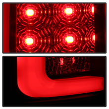 Load image into Gallery viewer, Spyder 07-13 GMC Sierra 1500 V2 Light Bar LED Tail Lights - Blk Smoke (ALT-YD-GS07V2-LBLED-BSM)