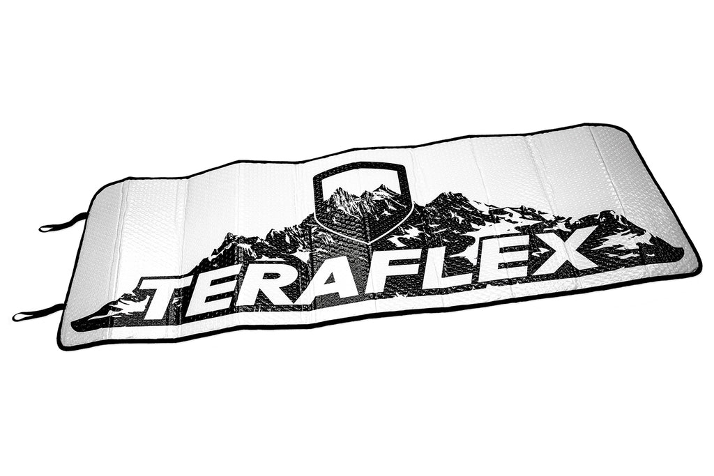 Jeep JL/Gladiator TeraFlex Windshield Sunshade w/out ADAS For 10-Pres Wrangler/20-Pres Gladiator TeraFlex
