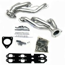 Load image into Gallery viewer, JBA 03-13 GM Truck 4.3L V6 1-1/2in Primary Silver Ctd Cat4Ward Header