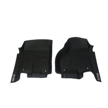 Load image into Gallery viewer, Westin 12-18 Ram Crew/Mega Cab (two retention hooks) Wade Sure-Fit Floor Liners Front - Black
