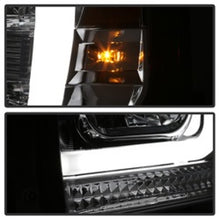 Load image into Gallery viewer, Spyder 08-10 Ford F-250 Super Duty V2 Light Bar DRL Projector Headlights - Chrm (PRO-YD-FS08V2-LB-C)