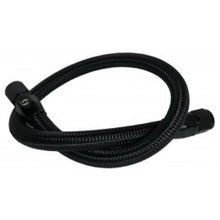 Load image into Gallery viewer, Fleece Performance 94-98 Dodge Cummins 39.5in 12 Valve Coolant Bypass Hose (BLK - Braided)