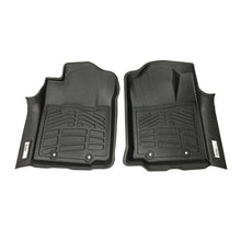 Load image into Gallery viewer, Westin 12-15 Toyota Tacoma Reg/Access/Dbl Cab (double hook) Wade Sure-Fit Floor Liners Front - Blk