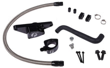 Load image into Gallery viewer, Fleece Performance 06-07 Auto Trans Cummins Coolant Bypass Kit w/ Stainless Steel Braided Line