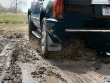 Load image into Gallery viewer, WeatherTech 01-10 Ford F250/F350/F450/F550 No Drill Mudflaps - Black