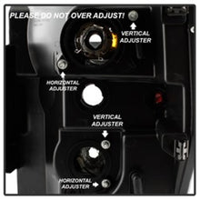 Load image into Gallery viewer, Spyder 08-10 Ford F-250 Projector Headlights V2 - Light Bar DRL LED - Black PRO-YD-FS08V2-LB-BK
