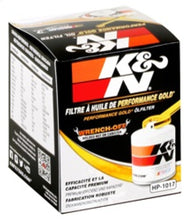 Load image into Gallery viewer, K&amp;N 3.74inch / 2.98 OD Performance Gold Oil Filter