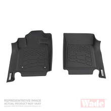Load image into Gallery viewer, Westin 09-12 Ford F-150 Reg/SuprCab/SuprCrew (w/1 Ret Hook) Wade Sure-Fit Floor Liners Front - Blk