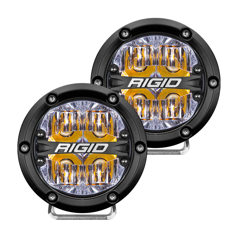 Rigid Industries 10-20 Toyota 4Runner A-Pillar Light Kit (Incl. 4In 360-Series Drive)
